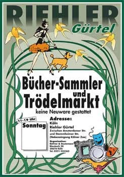 Riehler Gürtel - Bücher- Sammler und Trödelmarkt