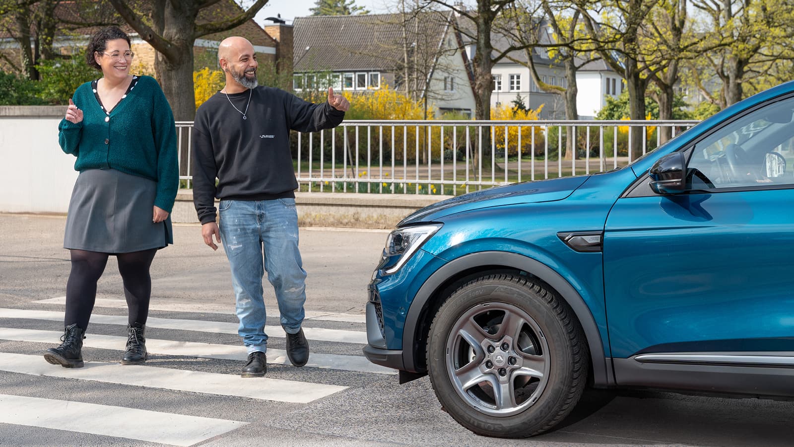 Aktion für gemeinsame Rücksichtnahme im Straßenverkehr