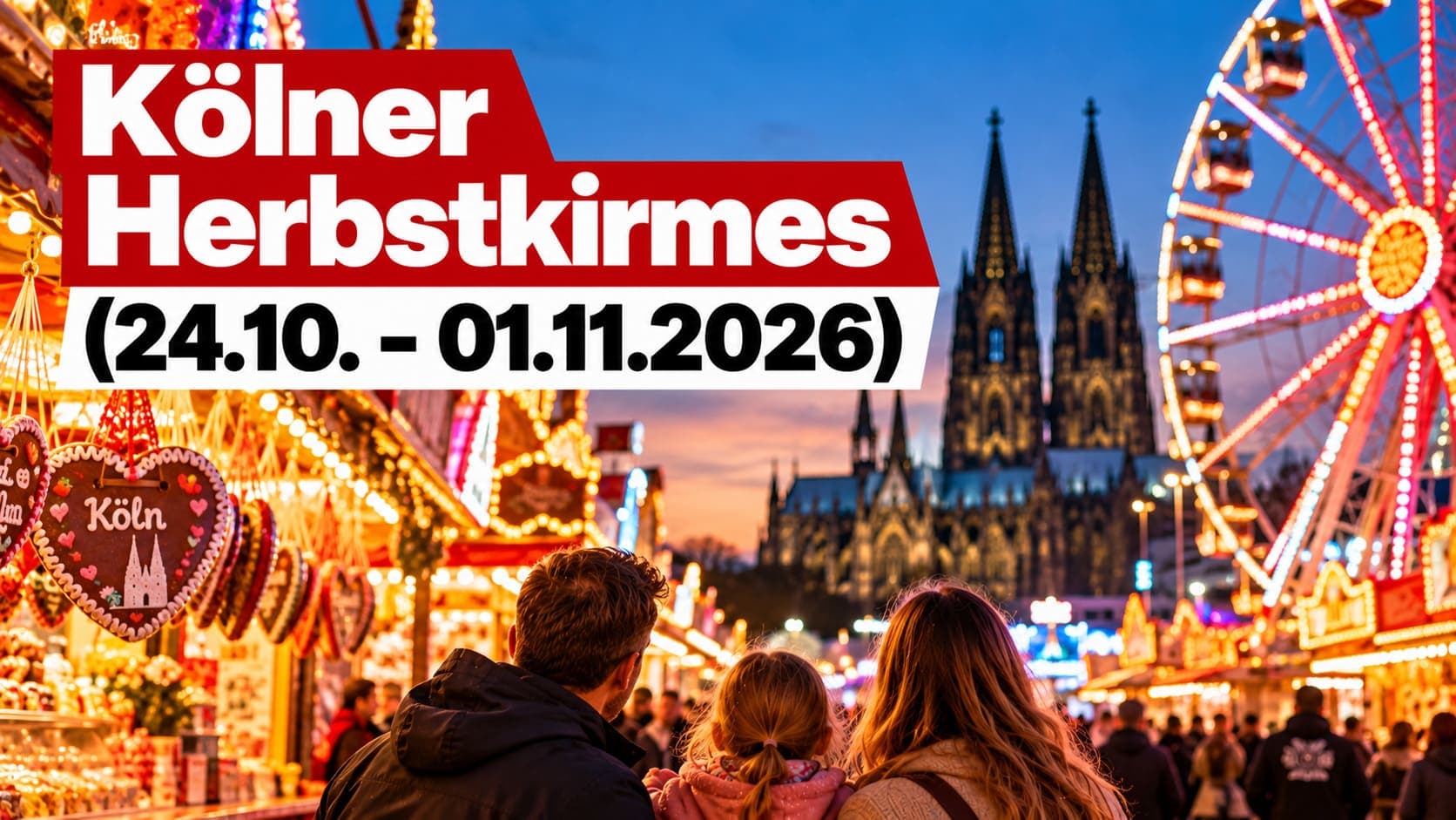 Kölner Herbstkirmes startet Samstag: Fahrgeschäfte, Öffnungszeiten und Anreise
