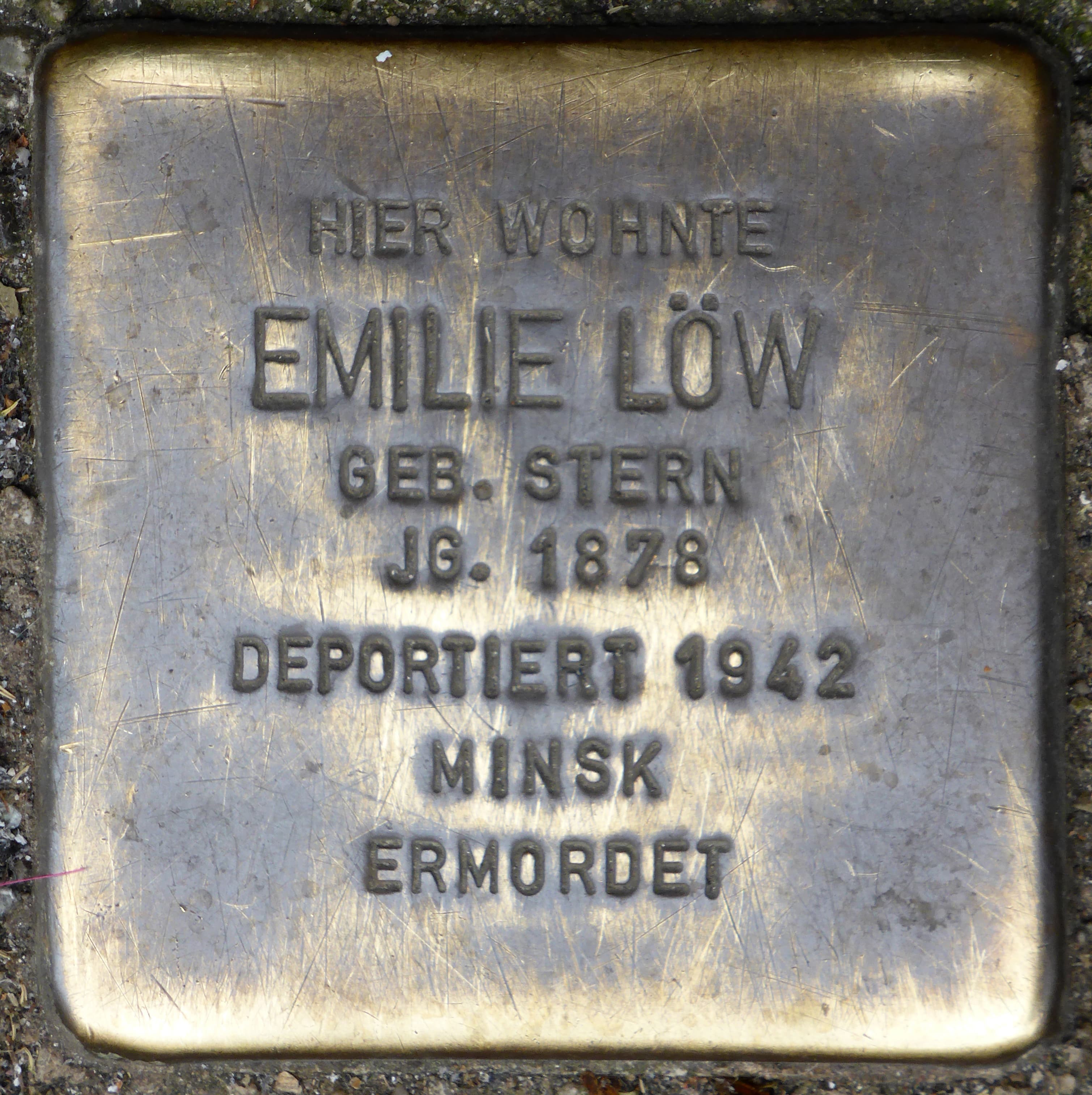 Emilie Löw geb. Stern