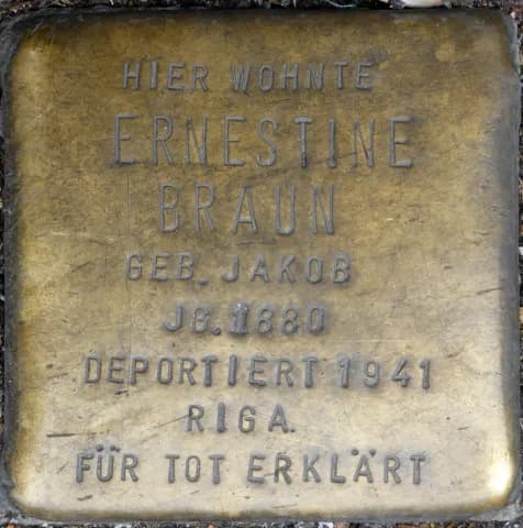 Ernestine Braun geb. Jakob