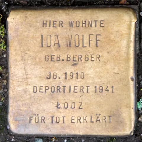 Ida Wolff geb. Berger