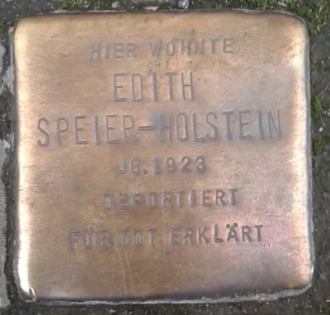 Edith Speier-Holstein