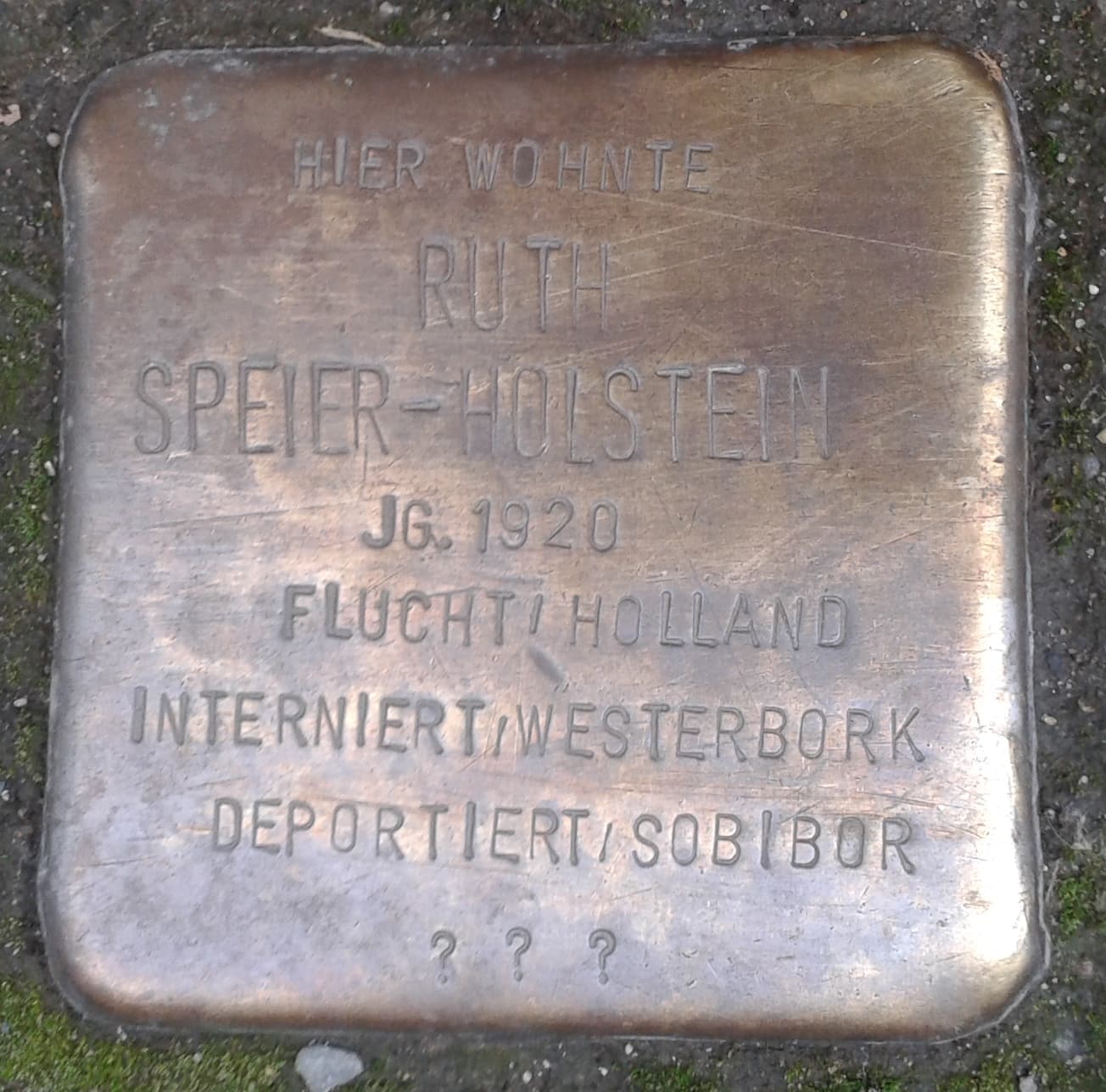Ruth Speier-Holstein