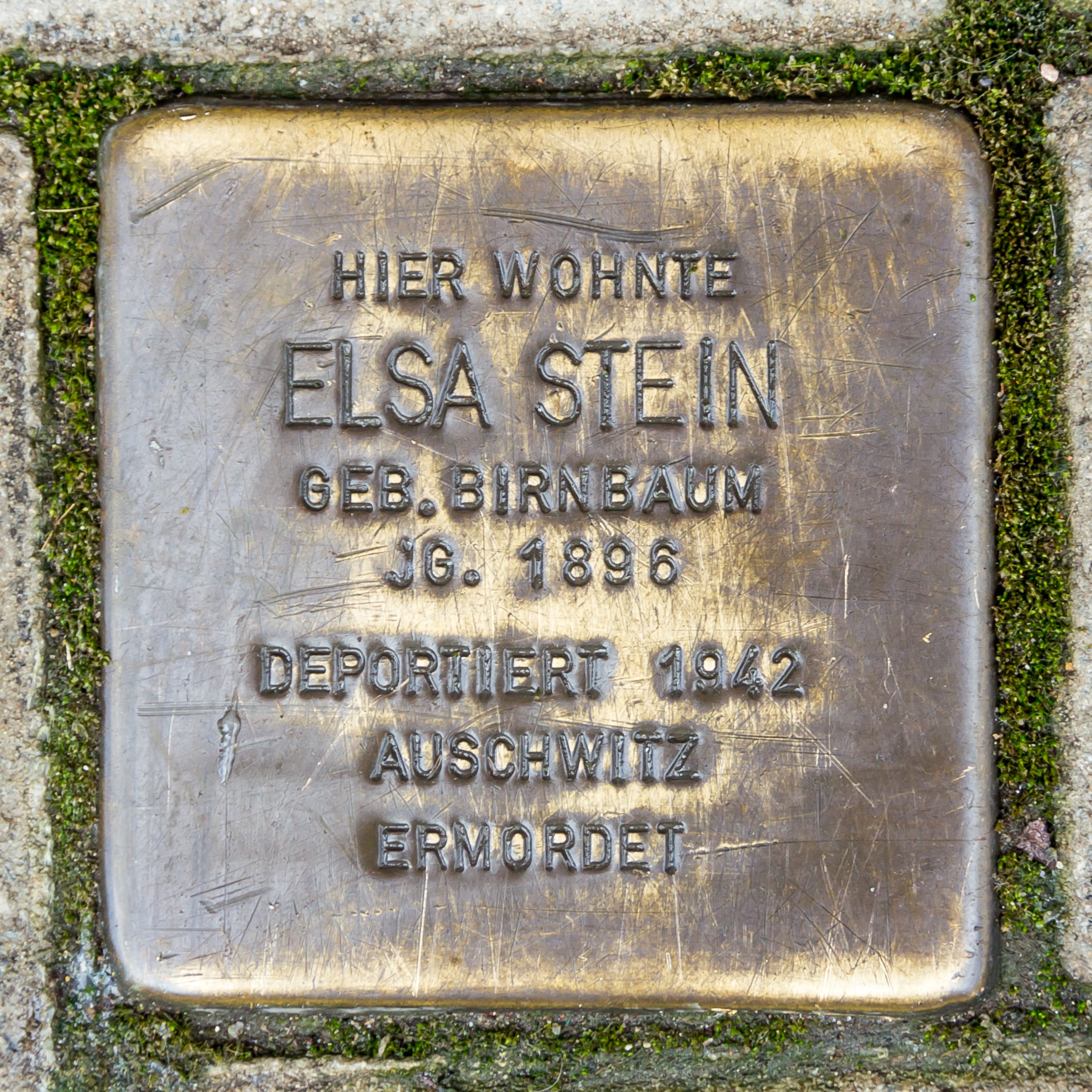 Elsa Stein, geb. Birnbaum