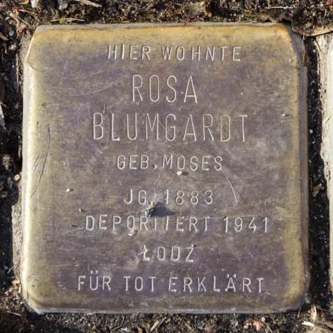 Rosa Blumgardt geb. Moses