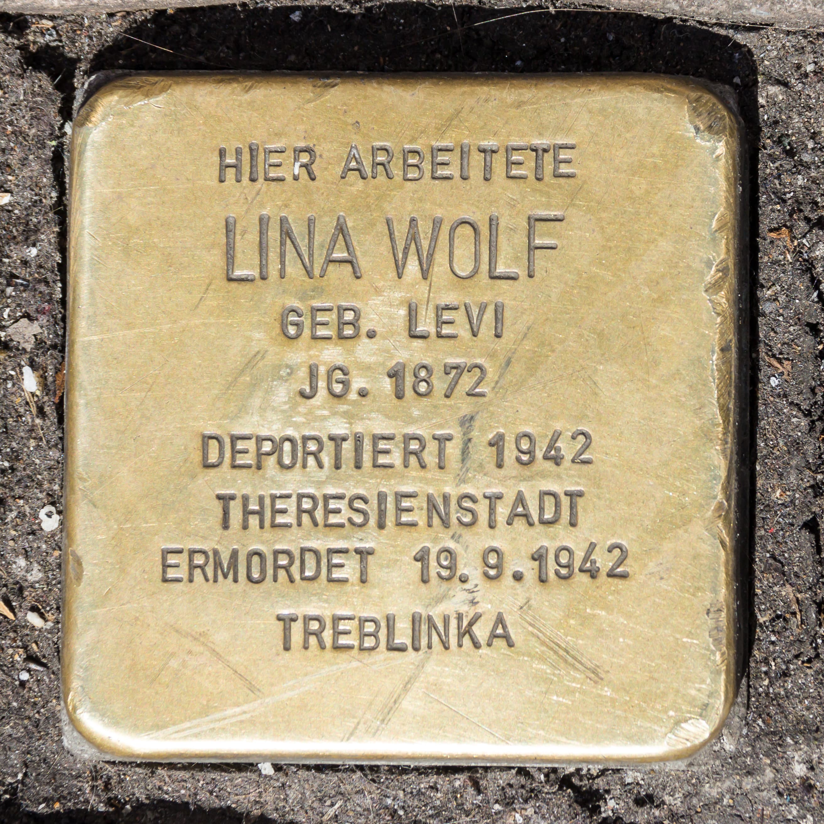 Lina Wolf geb. Levi