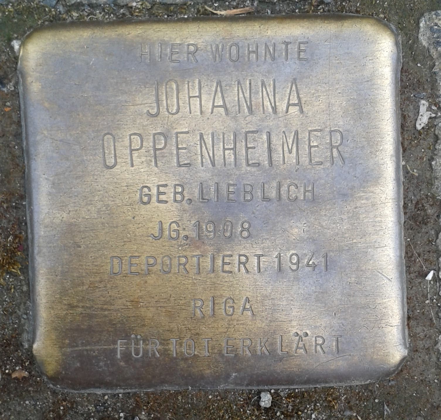 Johanna Oppenheimer