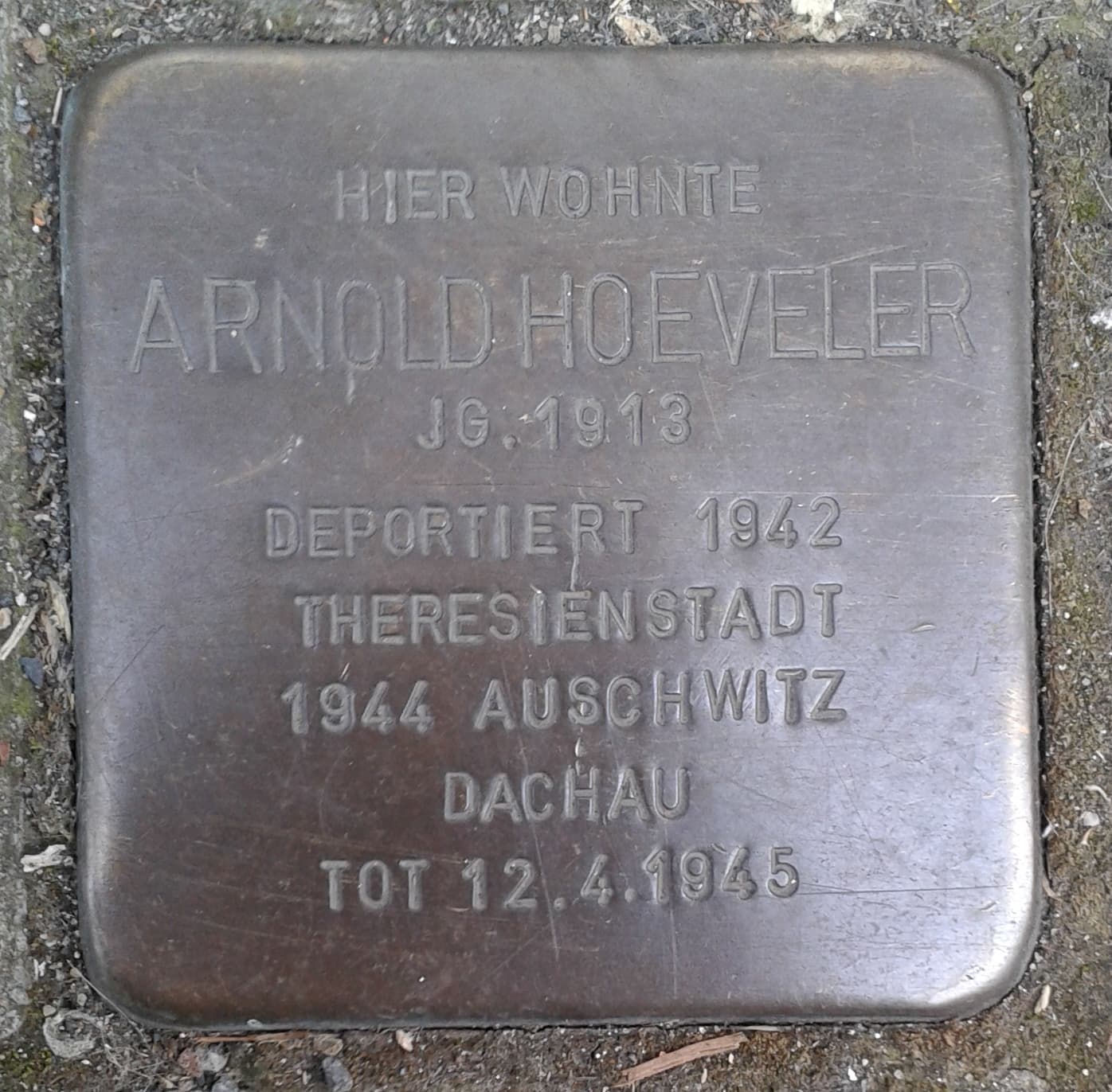 Arnold Hoeveler
