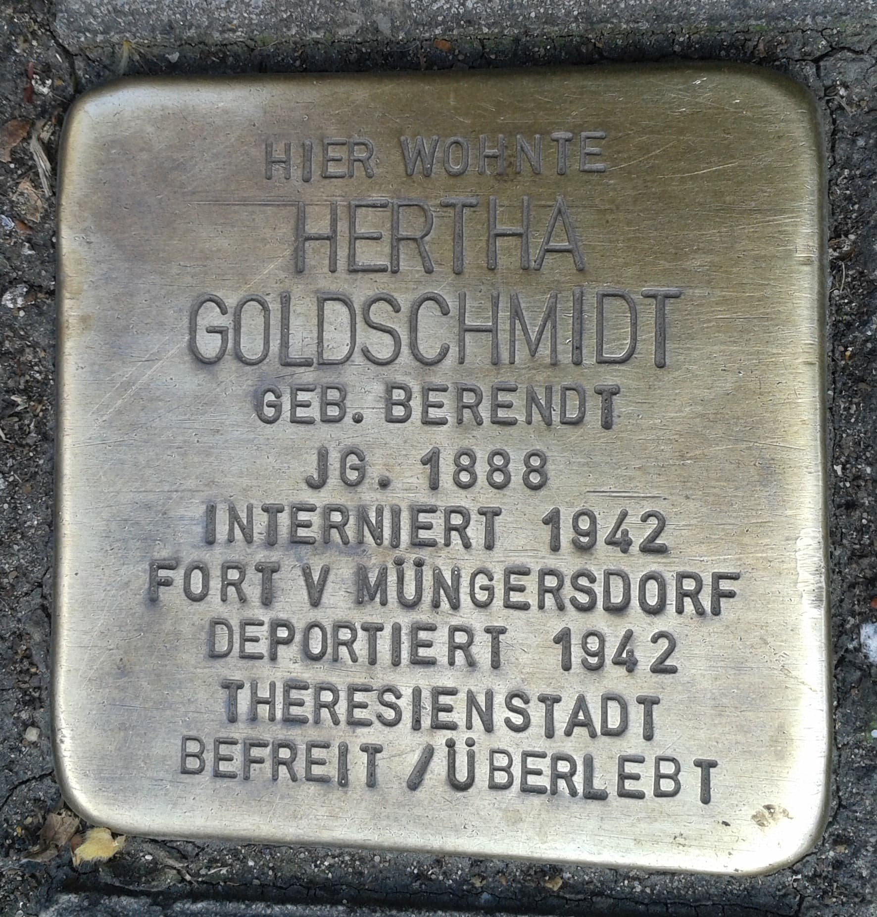 Hertha Goldschmidt