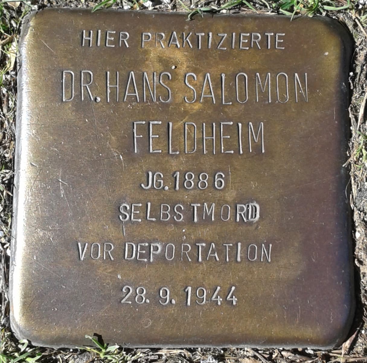Dr. Hans Salomon Feldheim