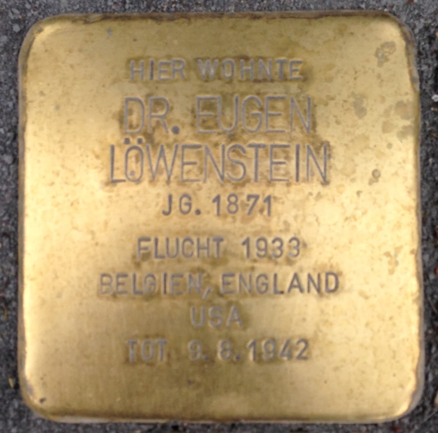 Dr. Eugen Löwenstein