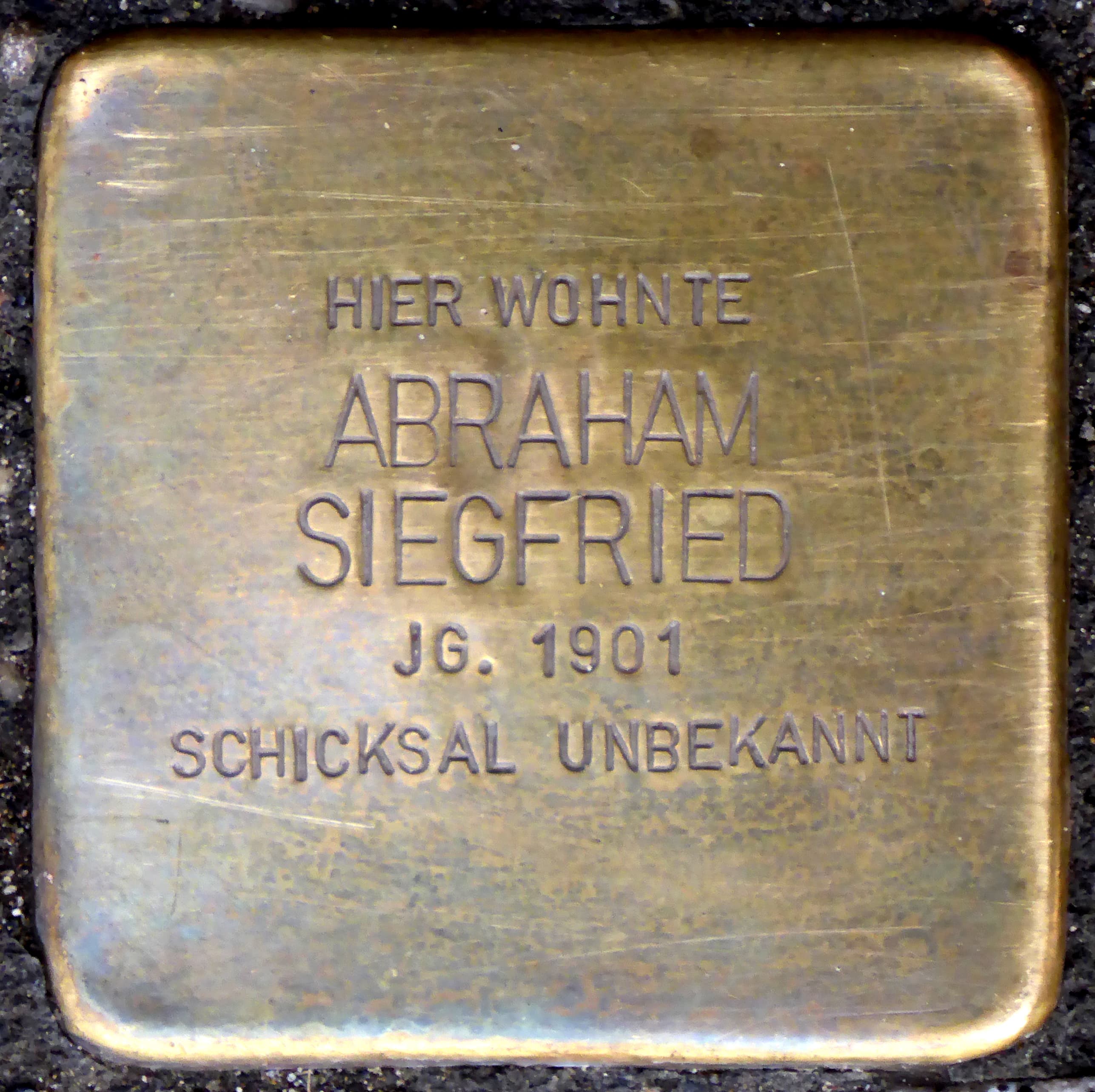 Abraham Siegfried