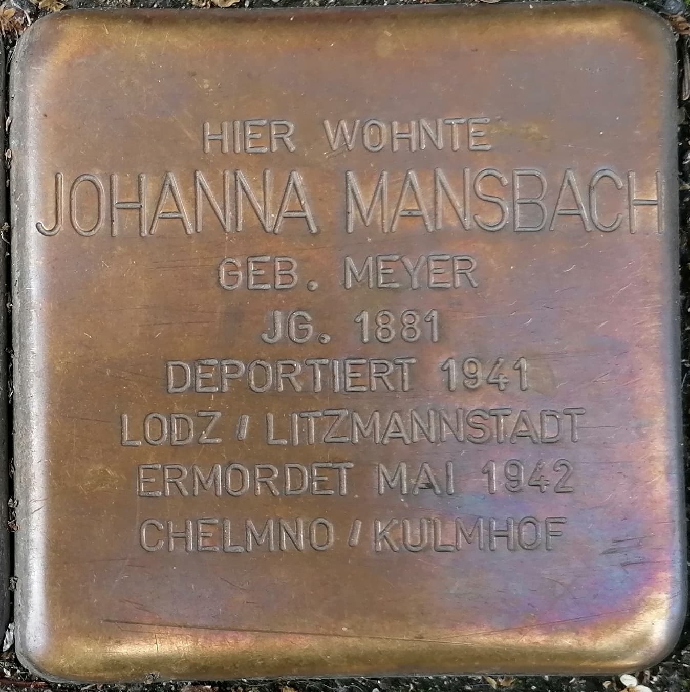Johanna Mansbach