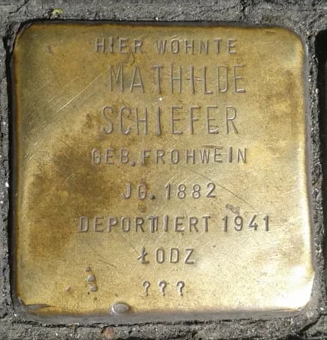 Mathilde Schiefer geb. Frohwein