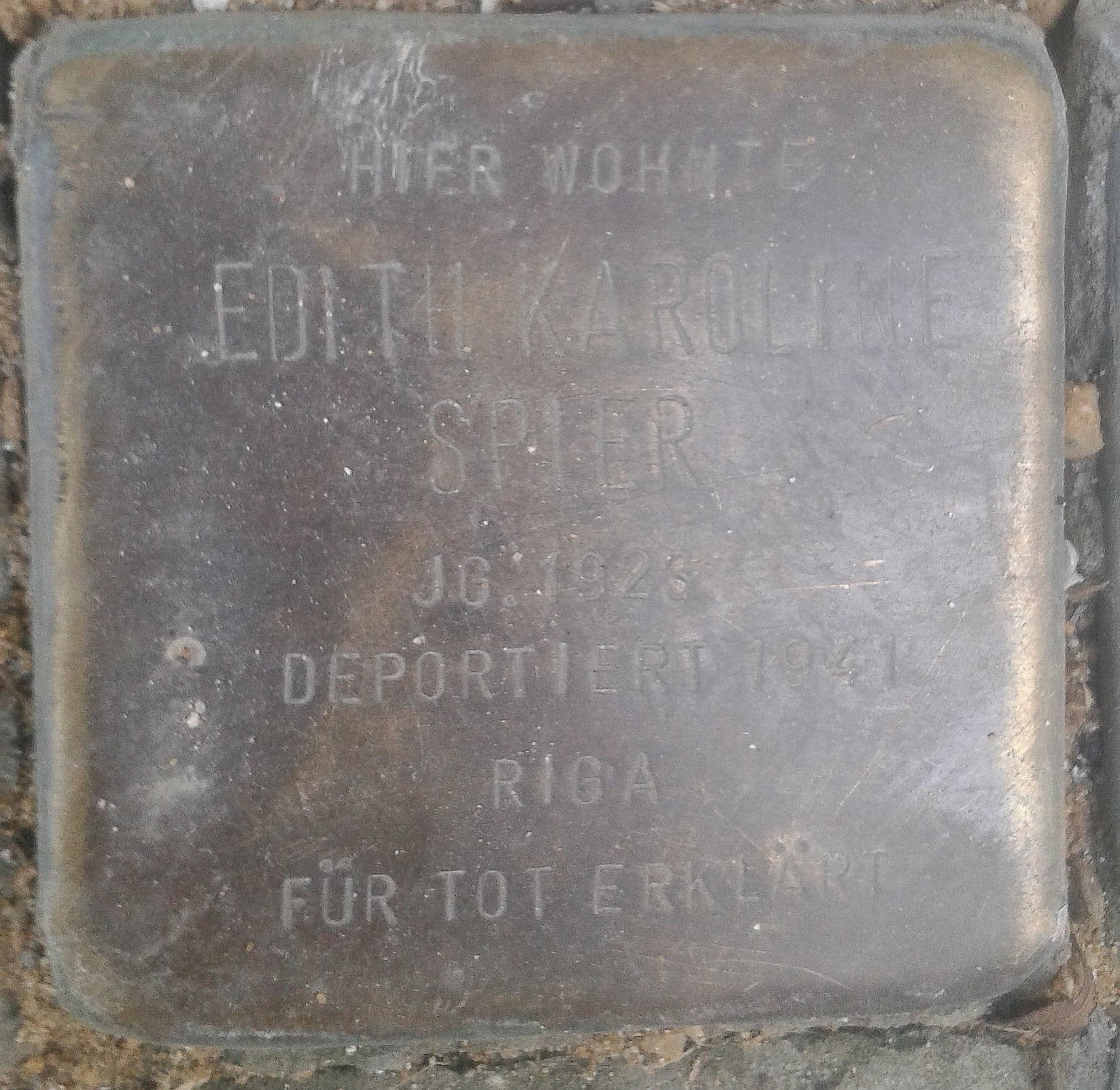 Edith Karoline Spier