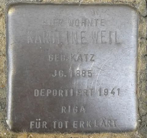Karoline Weil geb. Katz