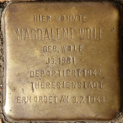 Magdalene Wolf geb. Wolf