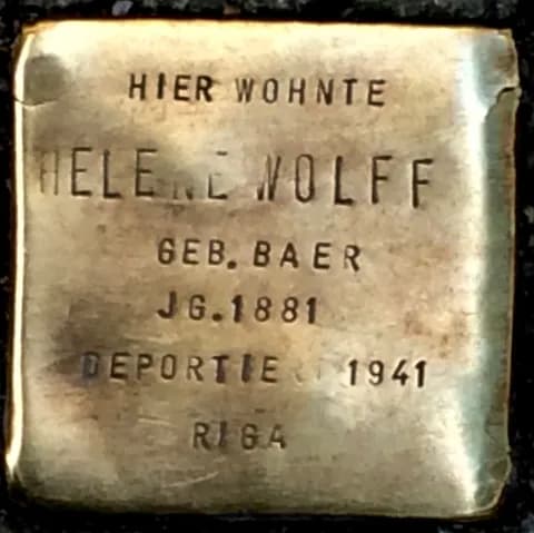 Helene Wolff geb. Baer