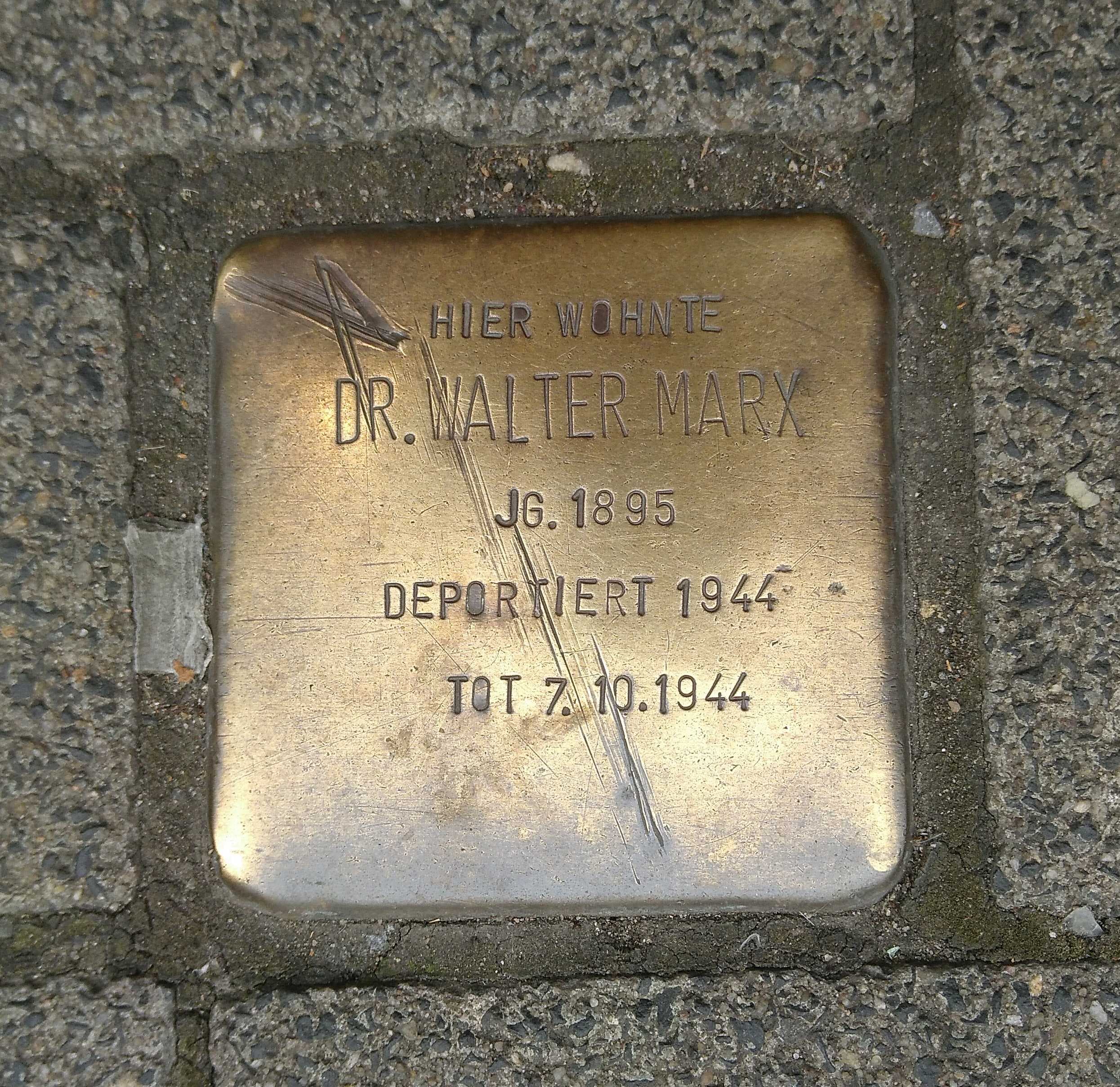 Dr. Walter Marx