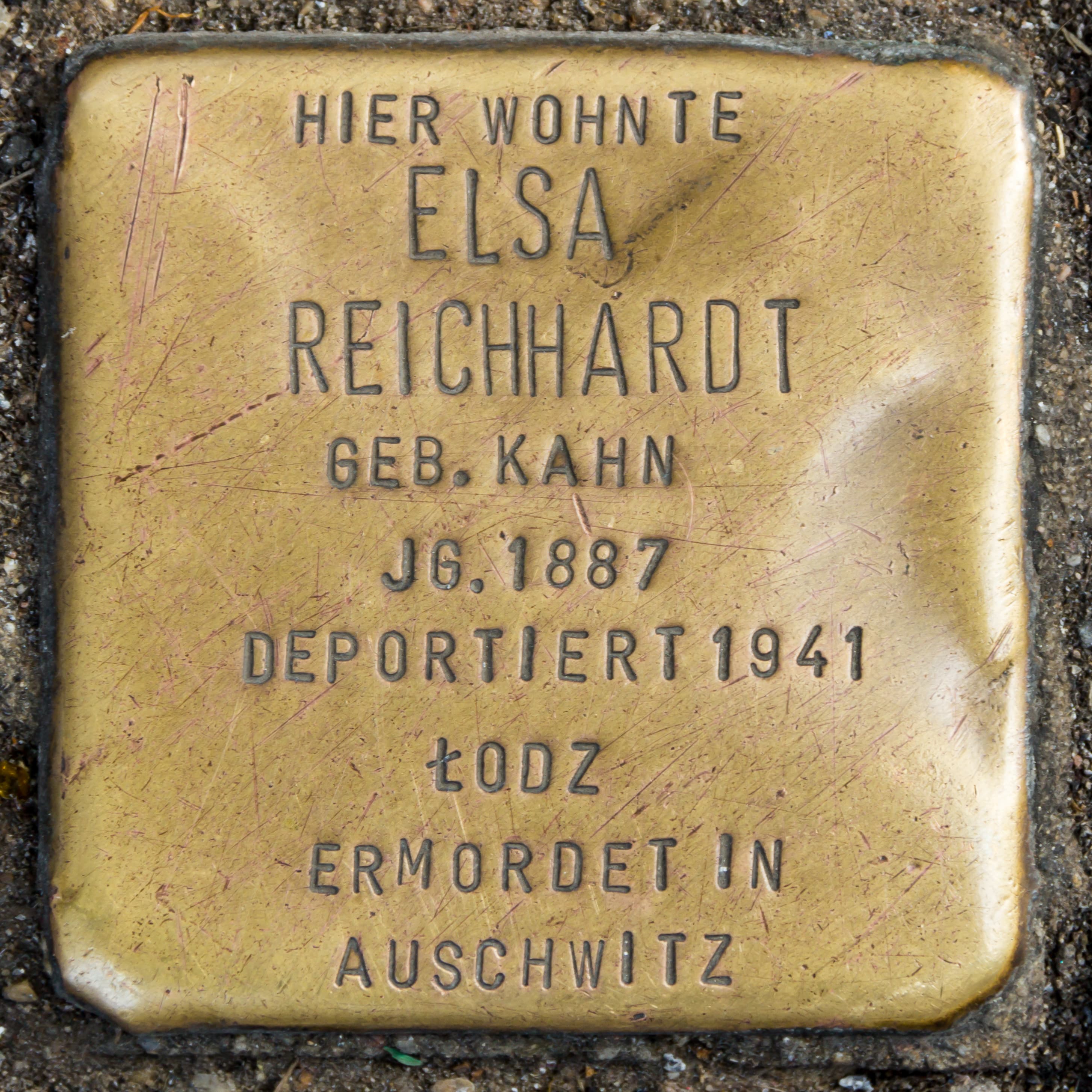 Else Reichhardt geb. Kahn