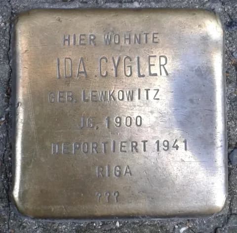 Ida Cygler geb. Lewkowitz