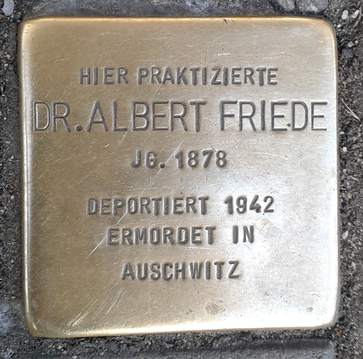 Dr. Albert Friede