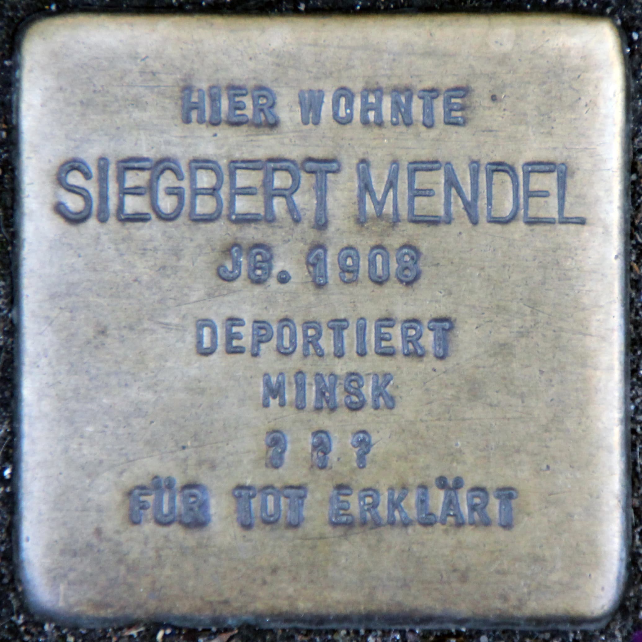 Siegbert Mendel