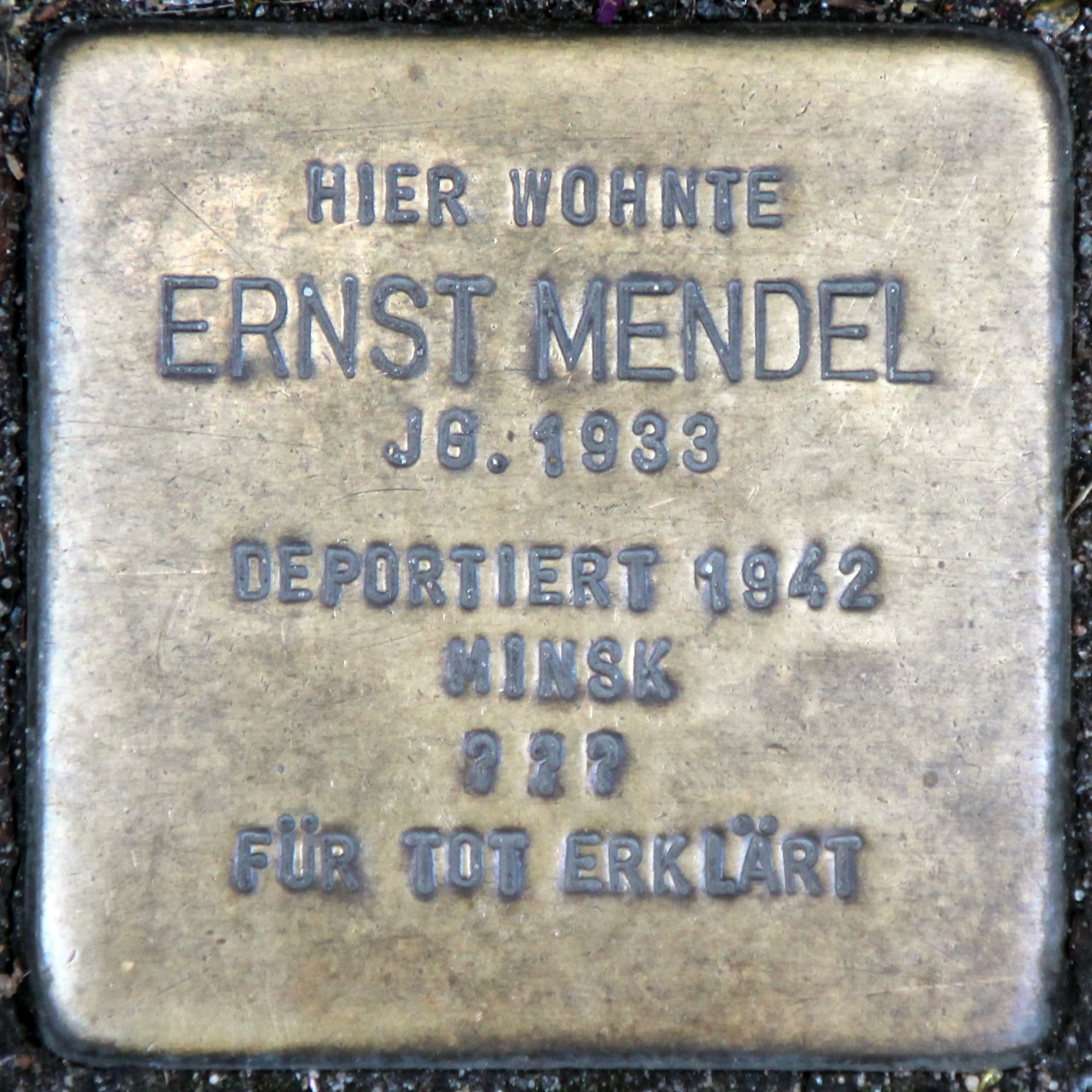 Ernst Mendel