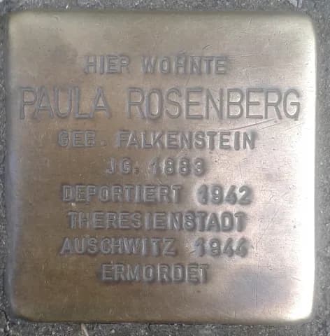 Paula Rosenberg geb. Falkenstein