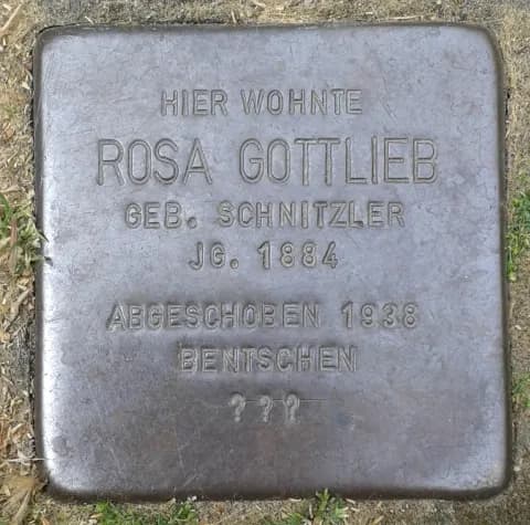 Rosa Gottlieb geb. Schnitzler