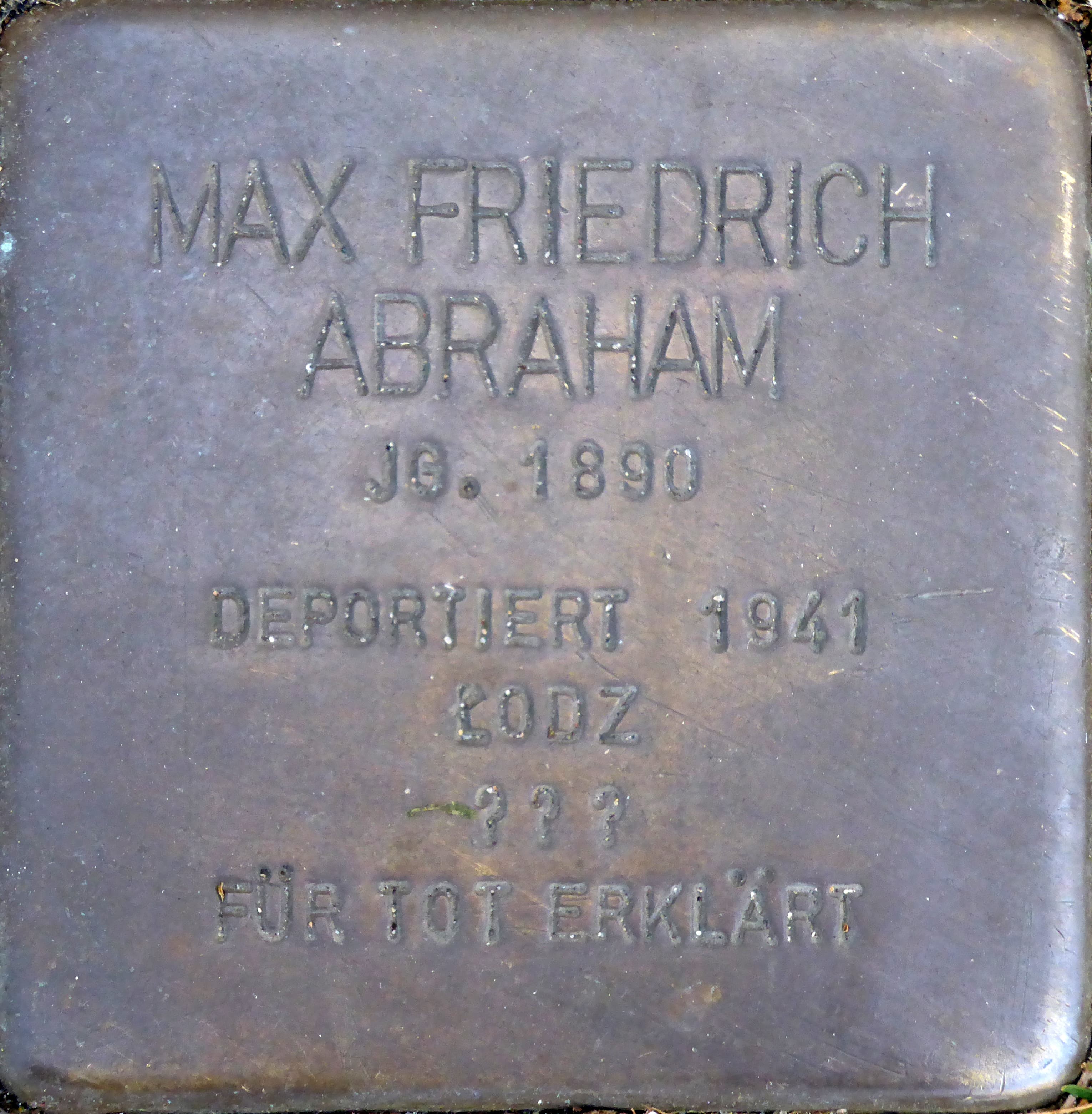 Max Friedrich Abraham