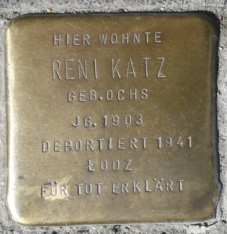 Reni Katz geb. Ochs