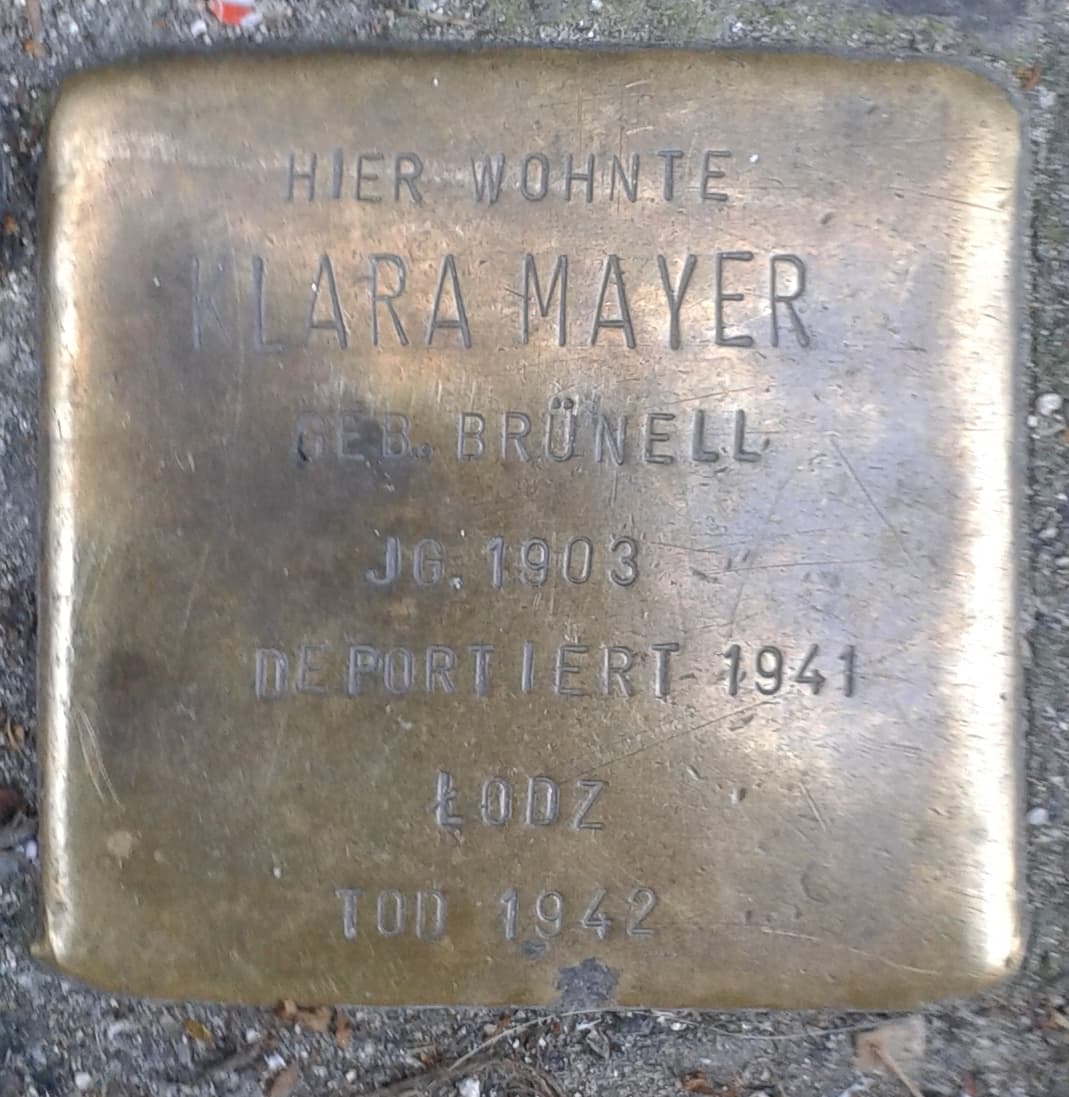 Klara Mayer geb. Brünell