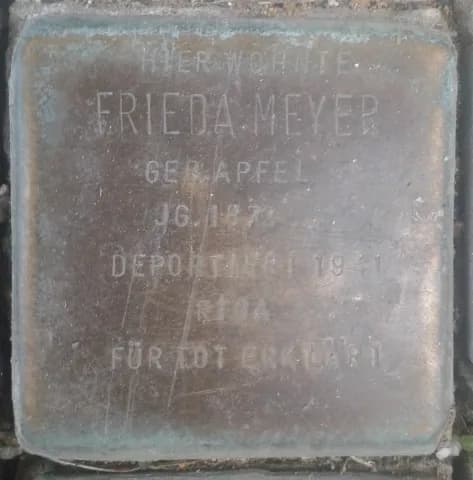 Frieda Meyer geb. Apfel