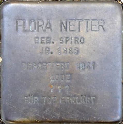 Flora Netter geb. Spiro