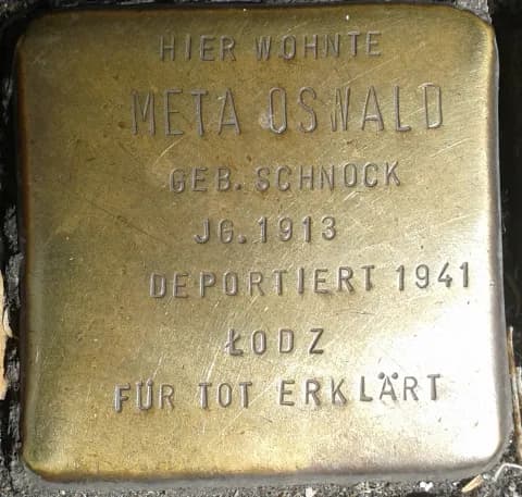 Meta Oswald geb. Schnock
