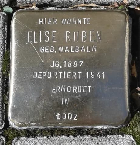 Elise Ruben geb. Walbaum