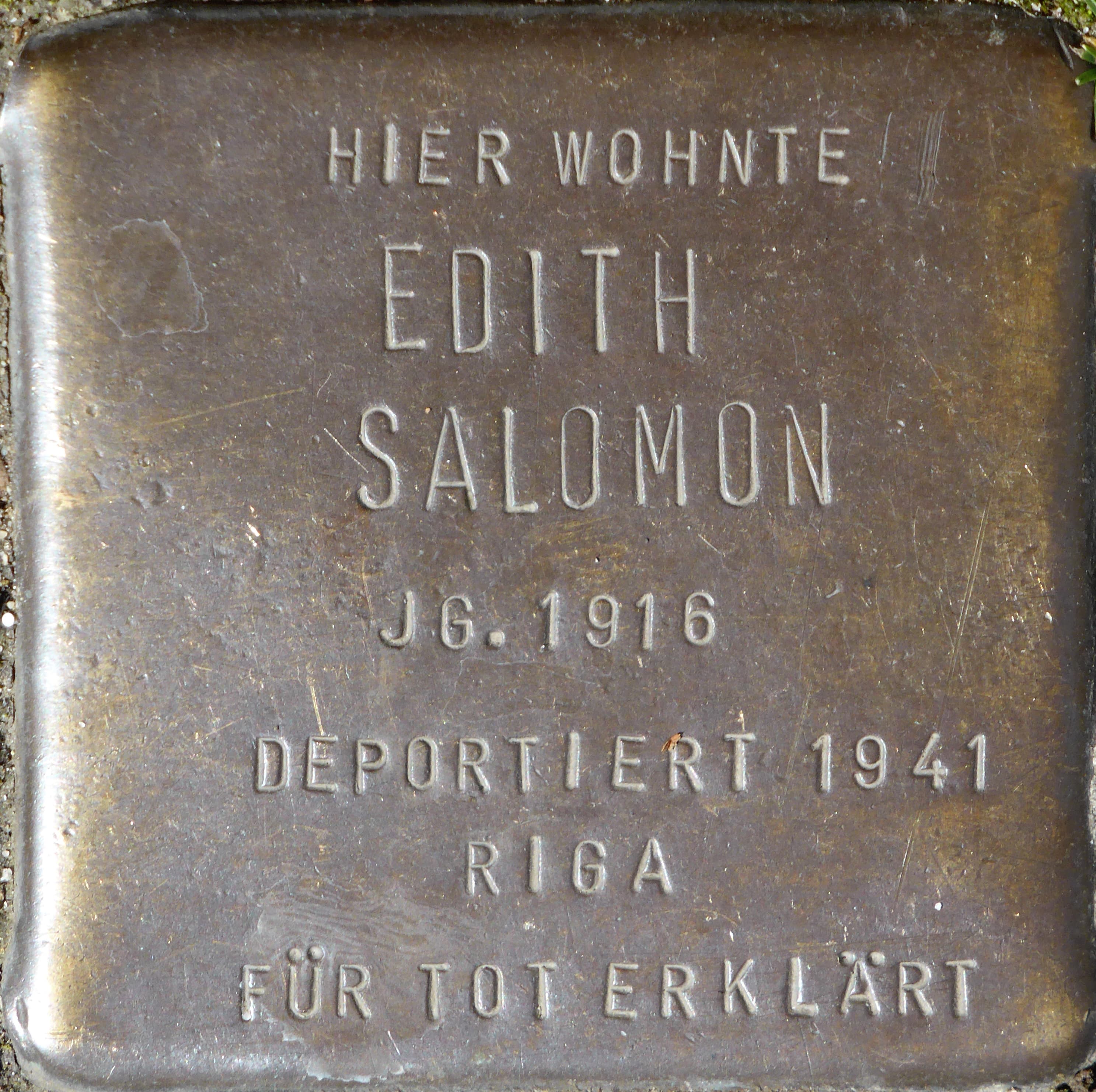 Edith Salomon