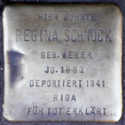 Regina Schnock geb. Weber