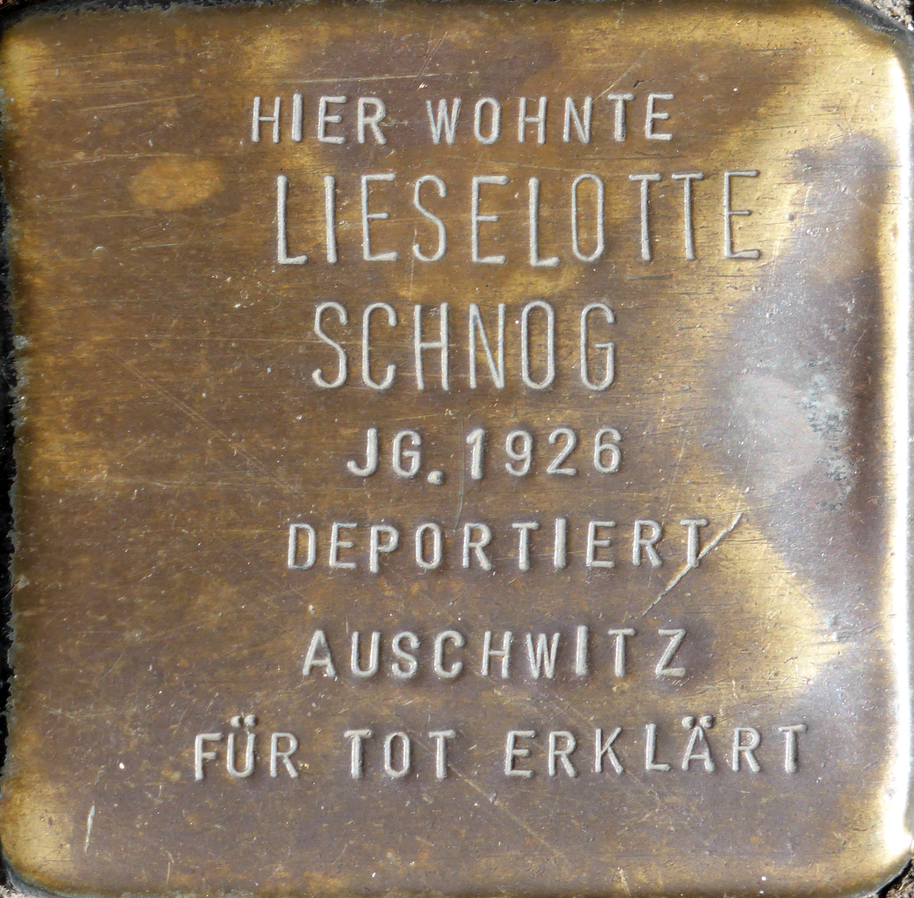 Lieselotte Schnog