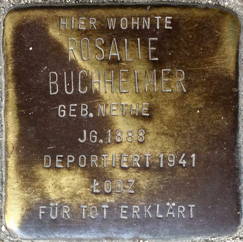 Rosalie Buchheimer geb. Nethe