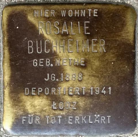 Rosalie Buchheimer geb. Nethe