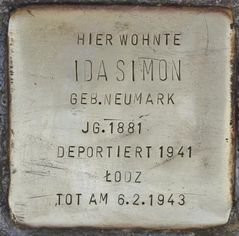 Ida Simon geb. Neumark