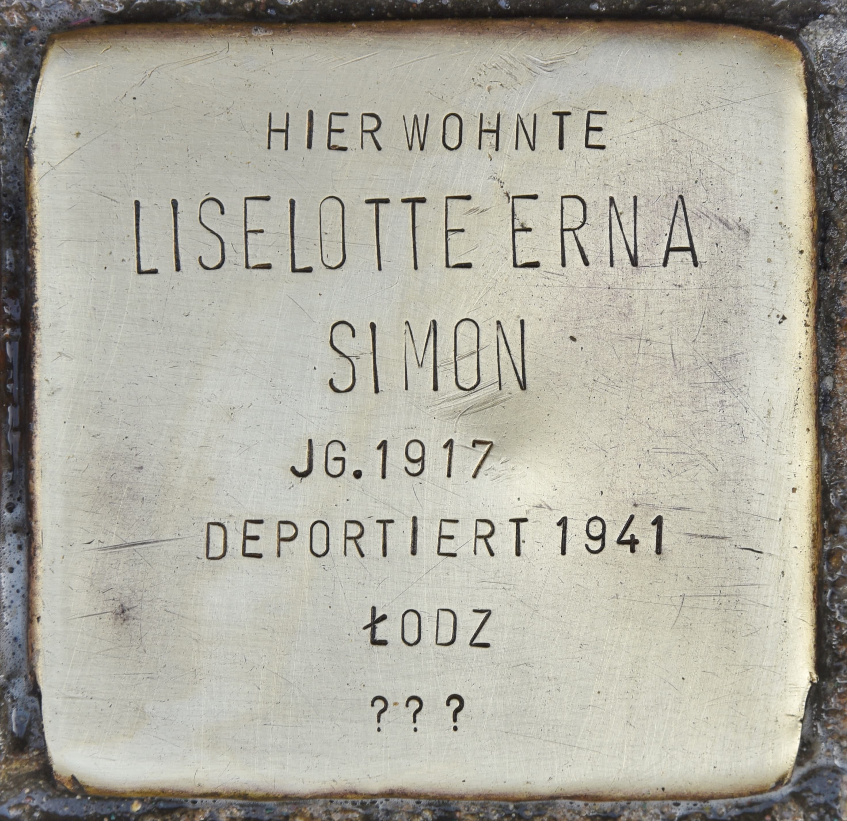 Liselotte Erna Simon