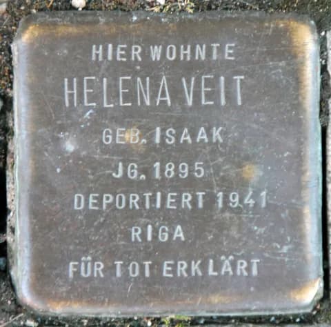 Helena Veit geb. Isaak