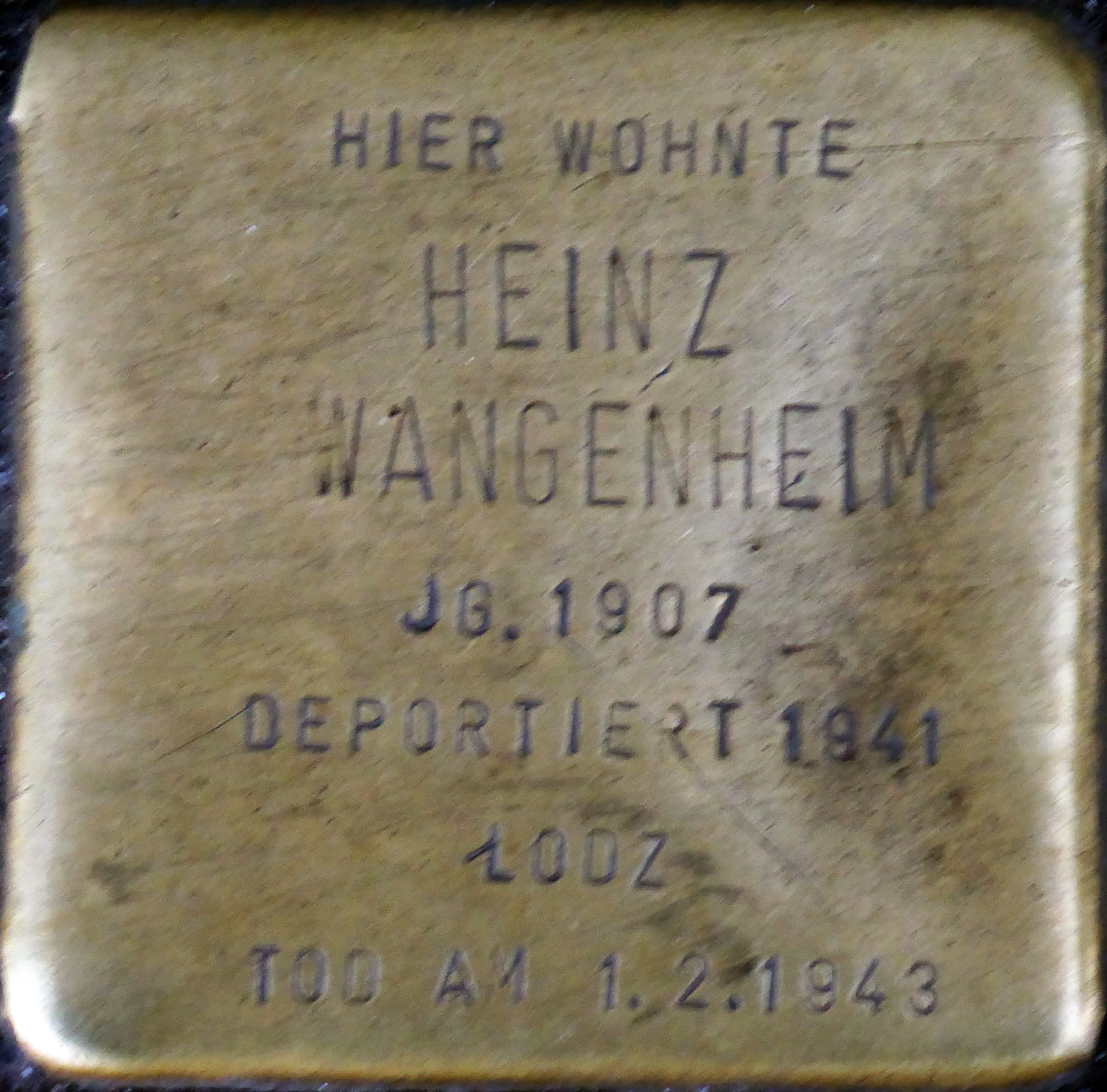 Heinz Wangenheim