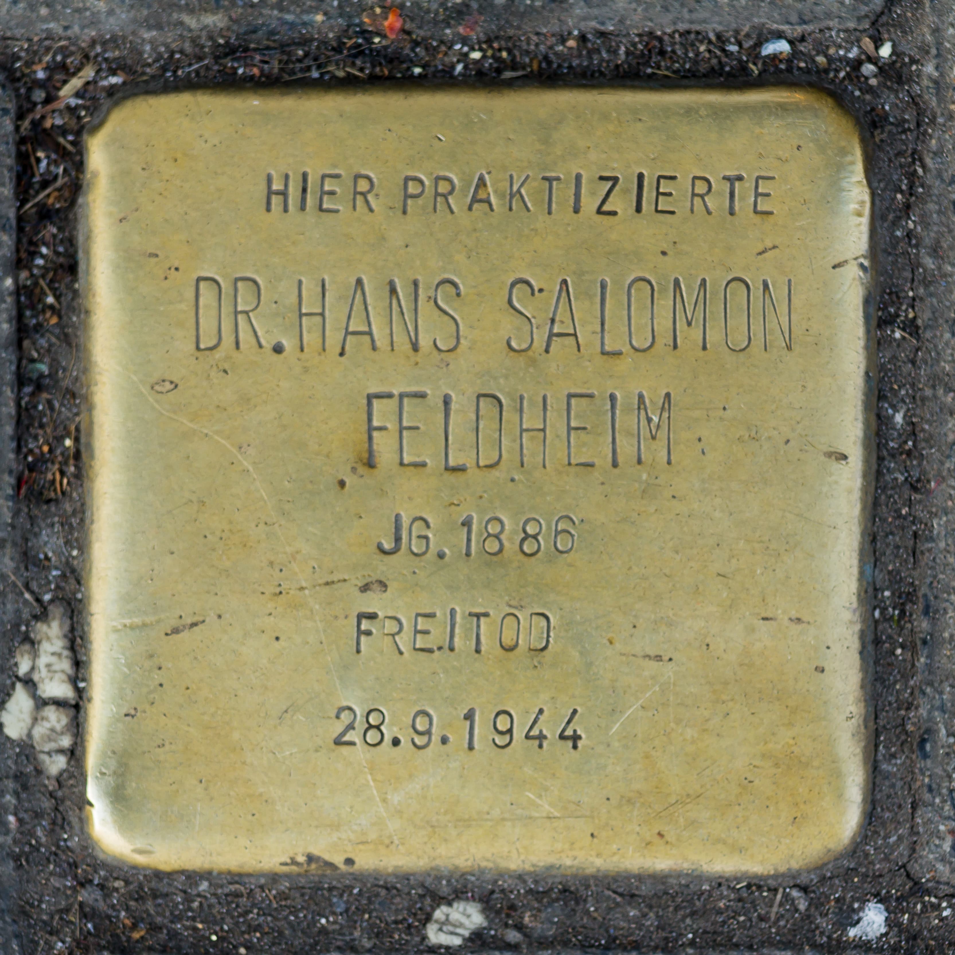 Dr. Hans Salomon Feldheim