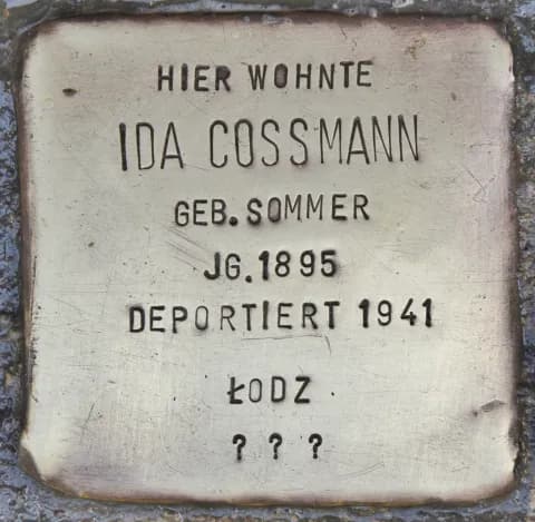 Ida Cossmann geb. Sommer