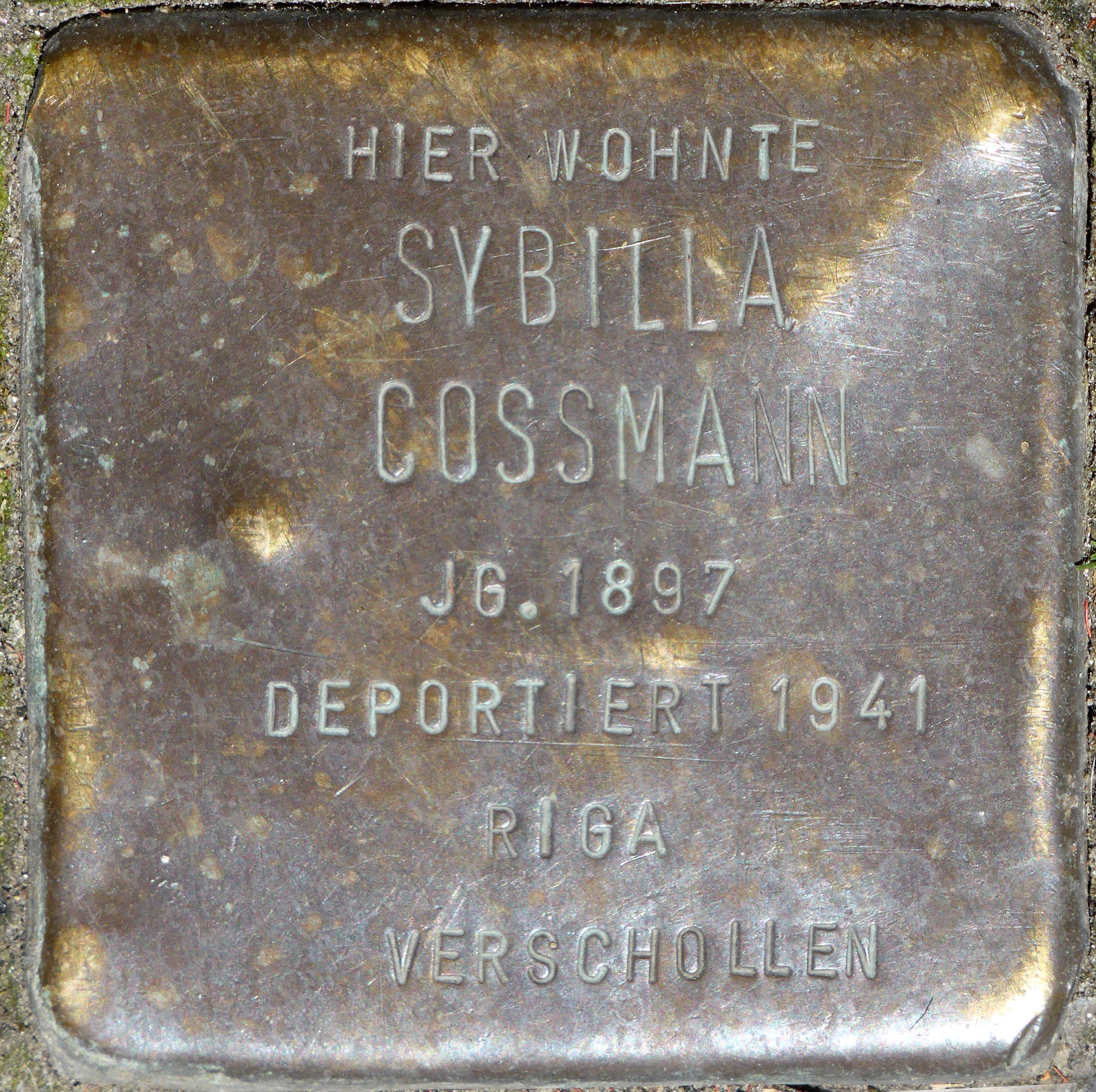 Sybilla Cossmann